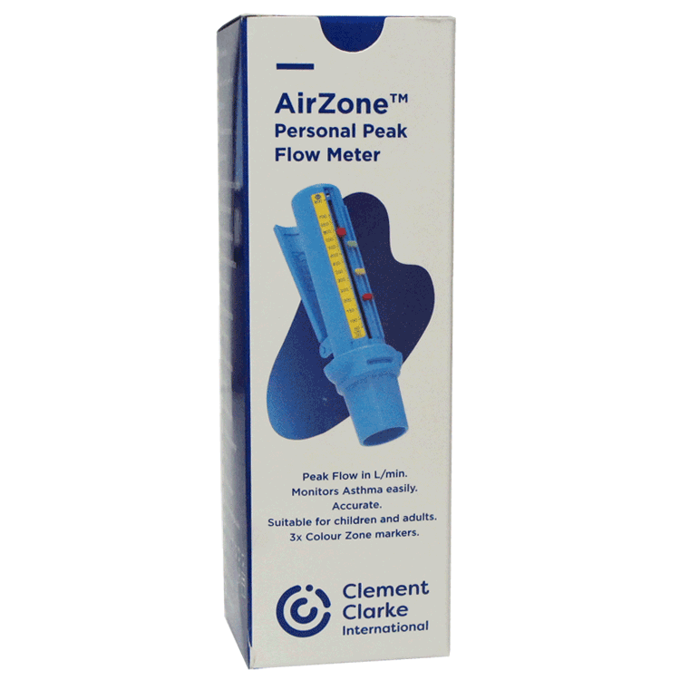 Airzone Personal Peak Flow Meter - Standard Range - For Children and Compromised Adults
