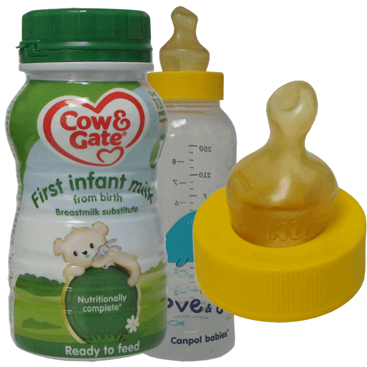 Cow Ready Made Milk Bottles For Newborns Bottle Cow And Gate Milk