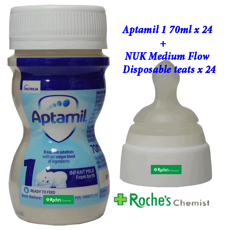 Baby Milk Formula Aptamil 70ml Bottles Tesco Toddler Milk Premade