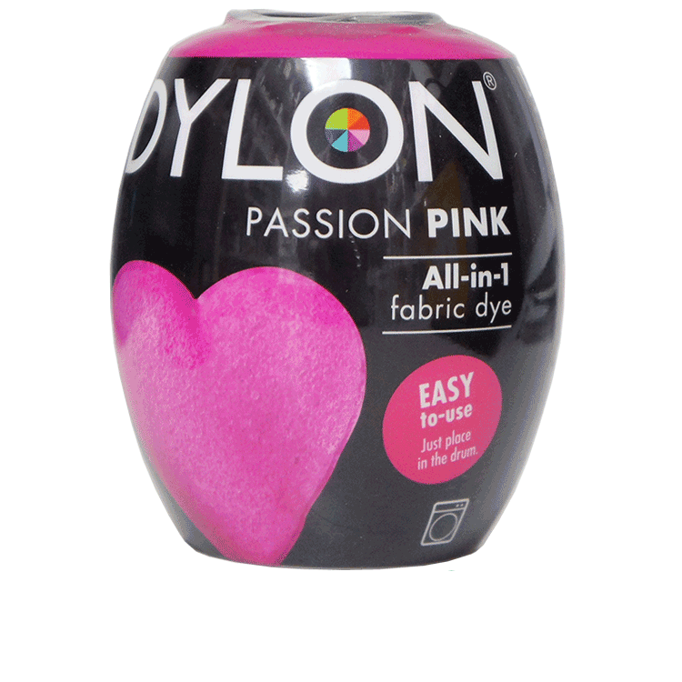 Dylon Passion Pink Machine Dye 350g - Ready to use fabric dye
