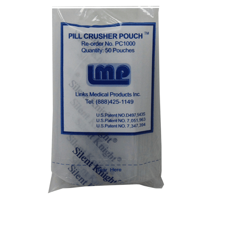 Tablet Crusher Pouches x 50 Pouches