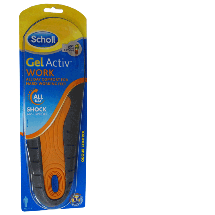 Scholl Gel Activ Gel Insoles Work Pair Roches Chemist Online