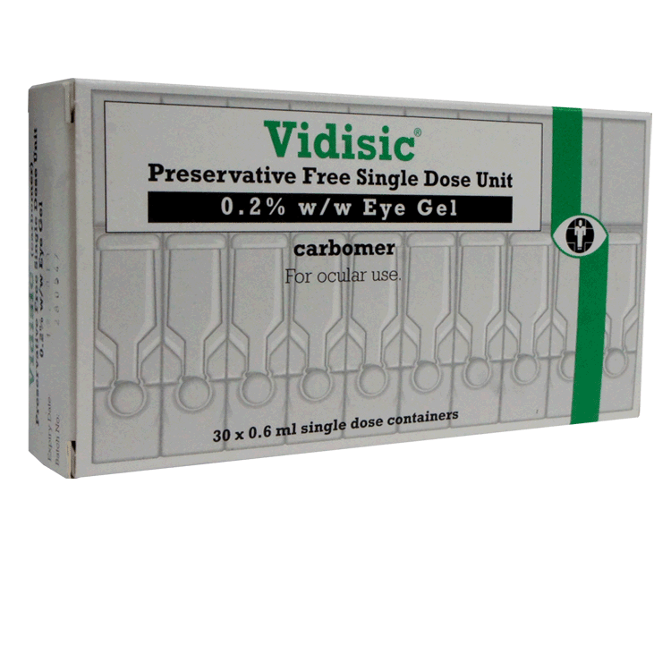 vidisic eye gel udv unit dose vials single use preservative free long acting aqueous tear substitute carbomer Roche's Chemist - Bray vidisic eye gel udv unit dose vials single use preservative free long acting aqueous tear substitute carbomer Roche's Chemist - Bray