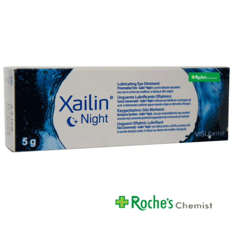 VISUfarma - Xailin® Night Is A Lubricating Eye Ointment Providing Soothing Relief If You Are