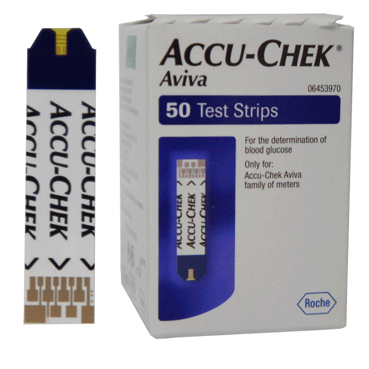 Accu-chek Aviva 1 x 50 Diabetische teststrips