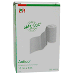 Actico Kohäsive unelastische Binde 6 m in 3 Breiten – 6 cm, 8 cm und 10 cm