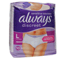 Always Discreet Hose für empfindliche Blase bei Frauen – 2 Größen