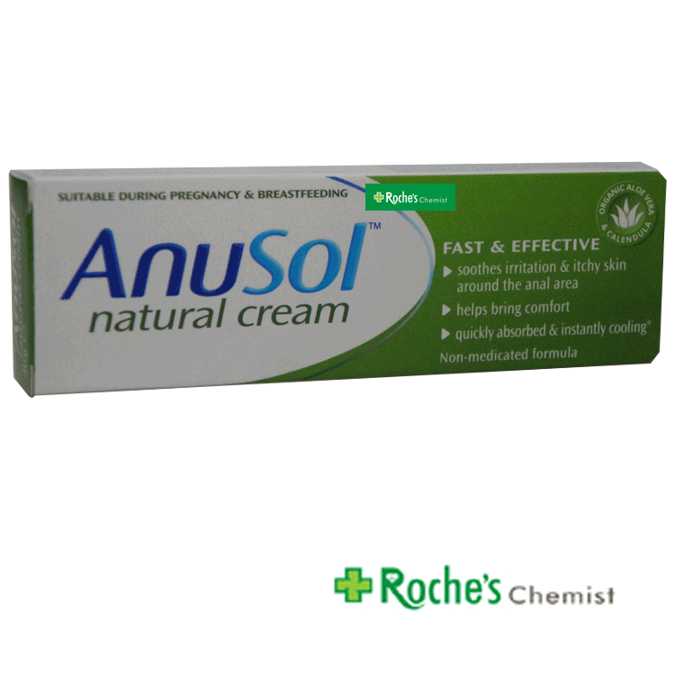 Anusol Naturcreme x 30g - Geeignet für die Schwangerschaft