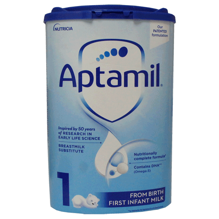 Aptamil 1 Baby Formula 800G - dalla nascita in poi
