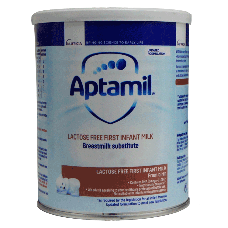 Aptamil - Sans lactose - Premier lait infantile 400g