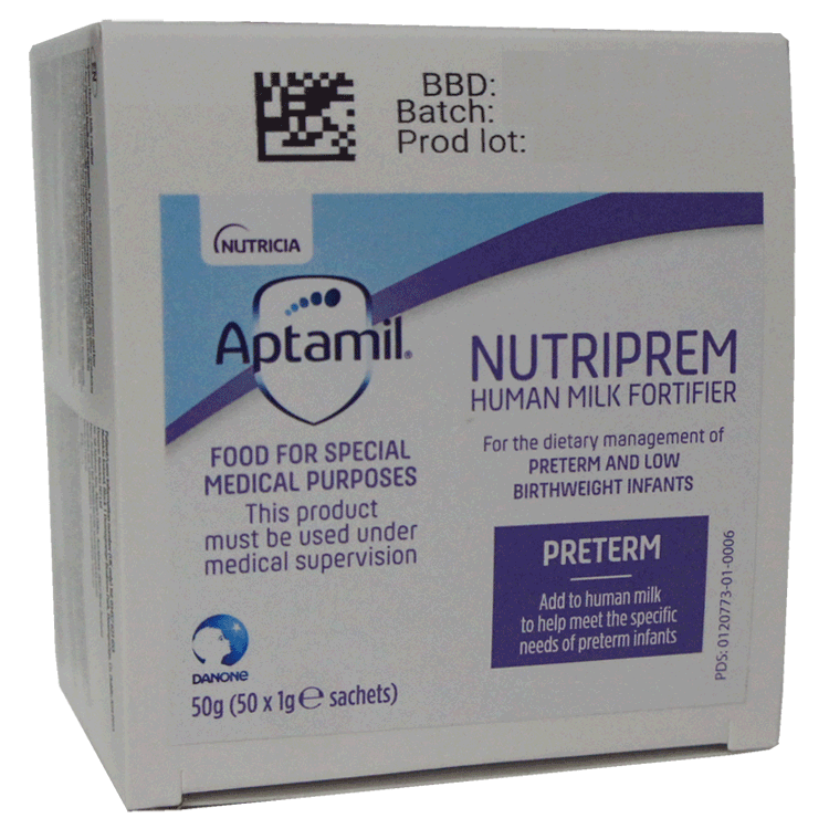 Aptamil Nutriprem Milk Human Fortifier 50 x 1g bustine
