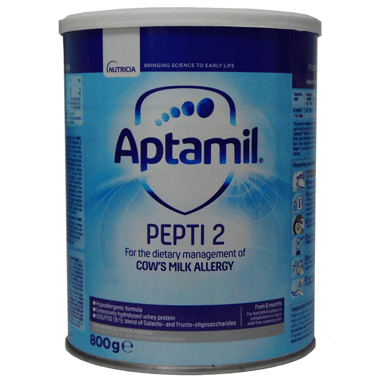 Aptamil Pepti 2  - 800g - For Cows Milk Allergy