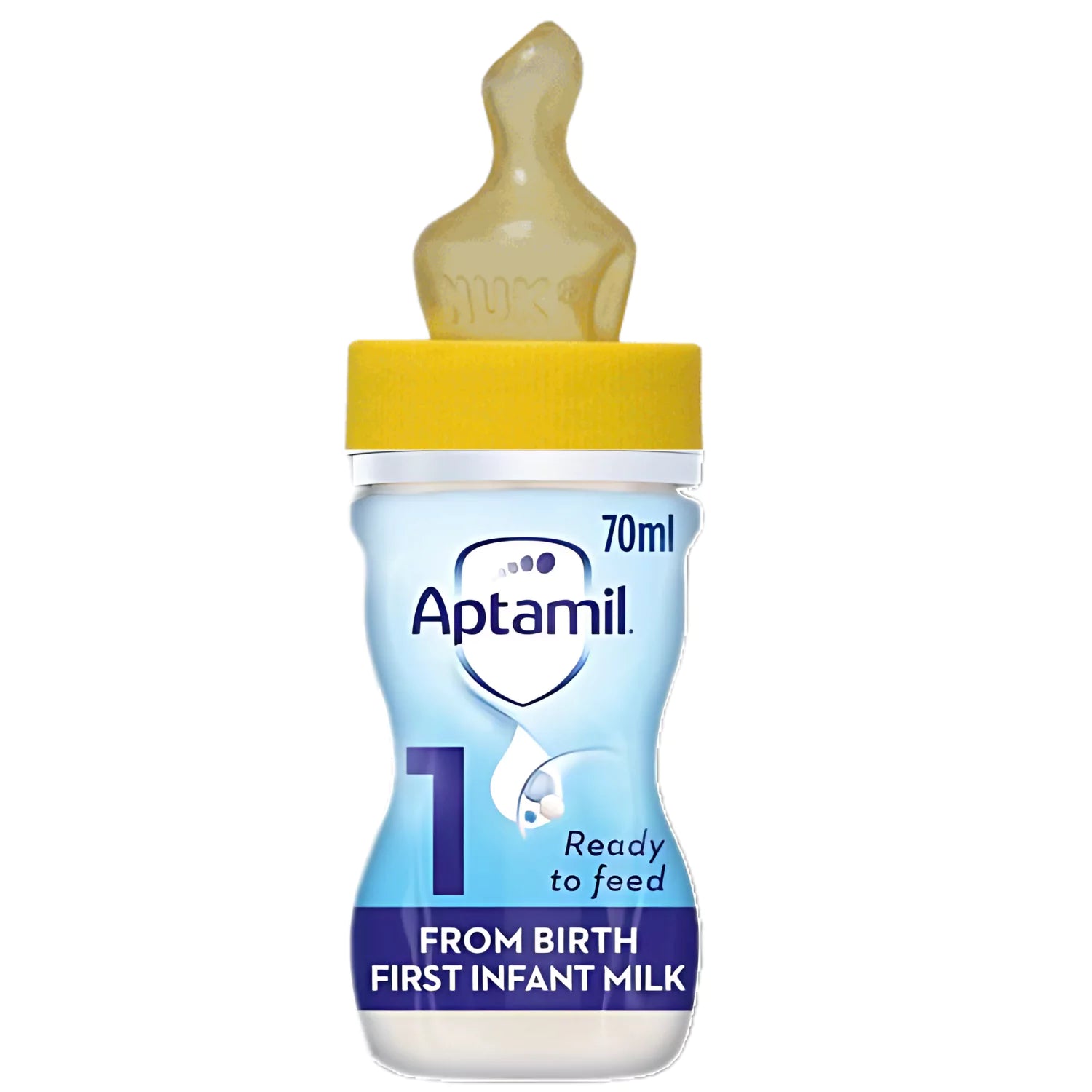 Aptamil 1 Premier lait pour nourrissons prêts à nourrir 70 ml x 24 + SMA Mémeuil Mémelles Jouloufloc La fois X 24