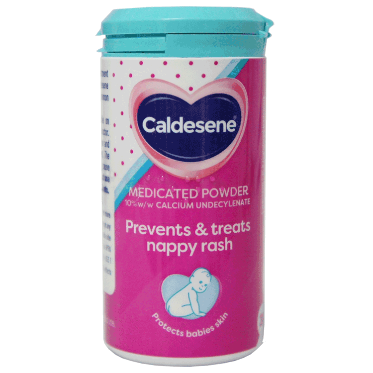 Caldesene 100g. Poudre médicamenteuse pour la peau des bébés