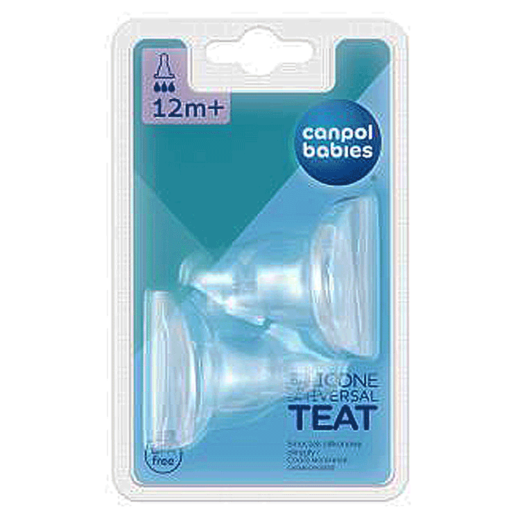 Cow & Gate 1 First Baby Milk 200ml x 4 + Converter Lid + 2 Re-usable Canpol Teats