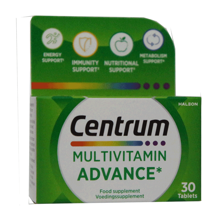 Centrum Multivitamin Advance x 30 comprimés