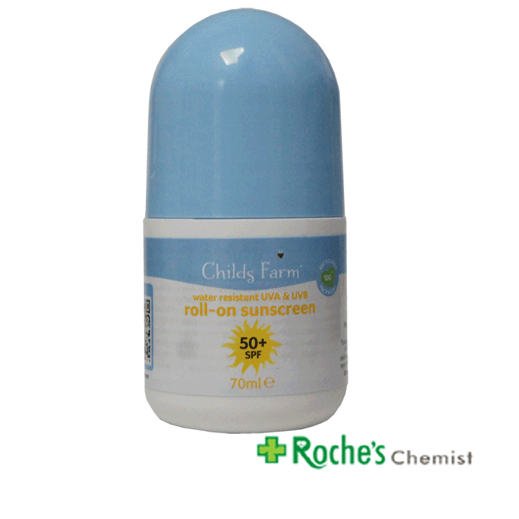 Childs Farm Sun Screen Roll-On  50+ x 70ml