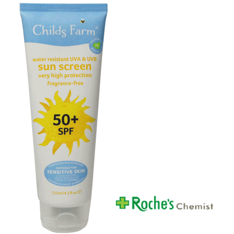 Childs Farm Sun Screen Cream 50+ x 125ml