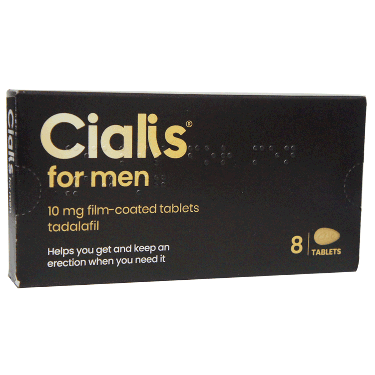 Cialis ( Tadalafil ) 10mg Tablets Tablets - Packs of 4 or 8