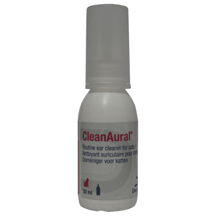 CleanAural-for-Cats x-50ml - Nettoyant auriculaire de routine