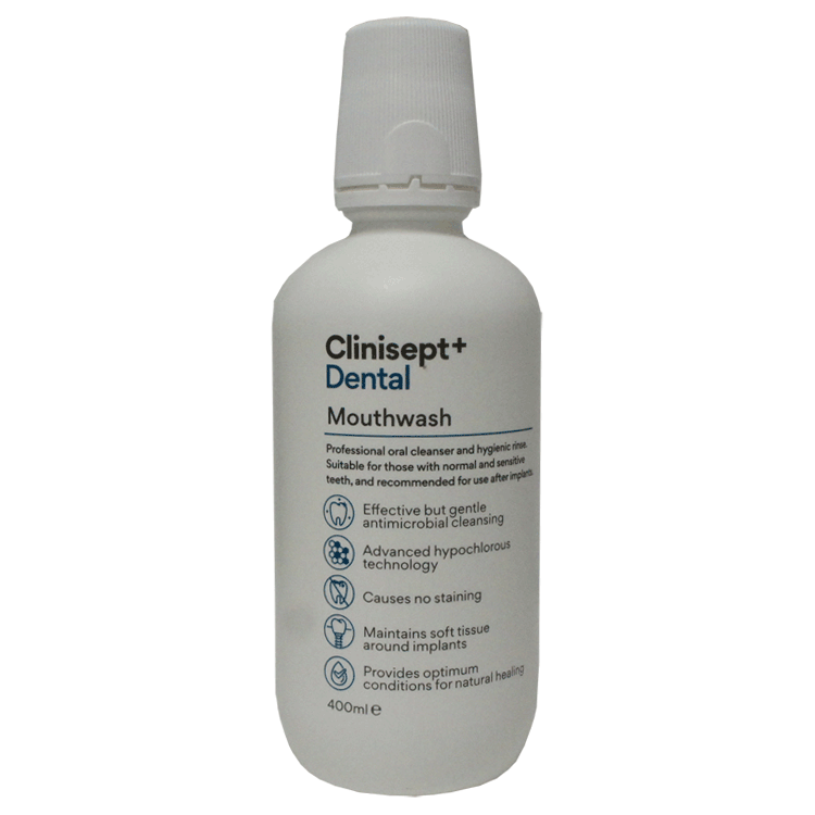 Clinisept Antimicrobial Dental Mouthwash 400ml