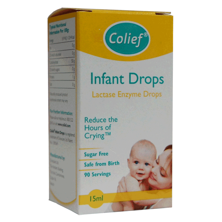Colief Infant Drops 15 ml - Gouttes de lactase pour les coliques du nourrisson
