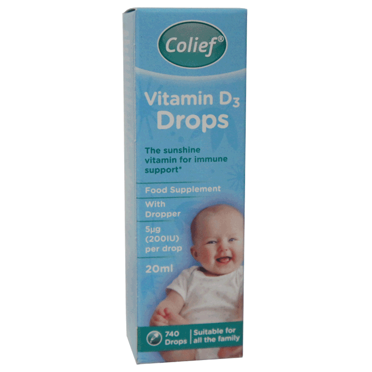 Colief Vitamin D drops x 20ml