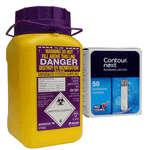 Contour Volgende bloedglucosetest Strips x 50 voor diabetes