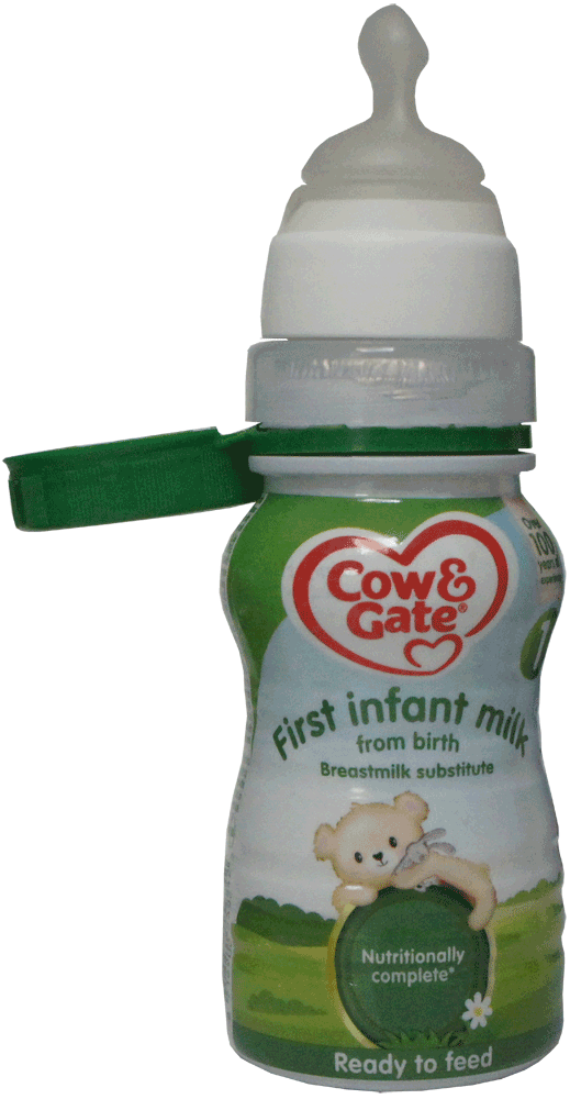 Cow and Gate First Infant Milk 200ml x 6 - Dès la naissance avec ou sans adaptateur de tétine et tétines NUK (Copie)