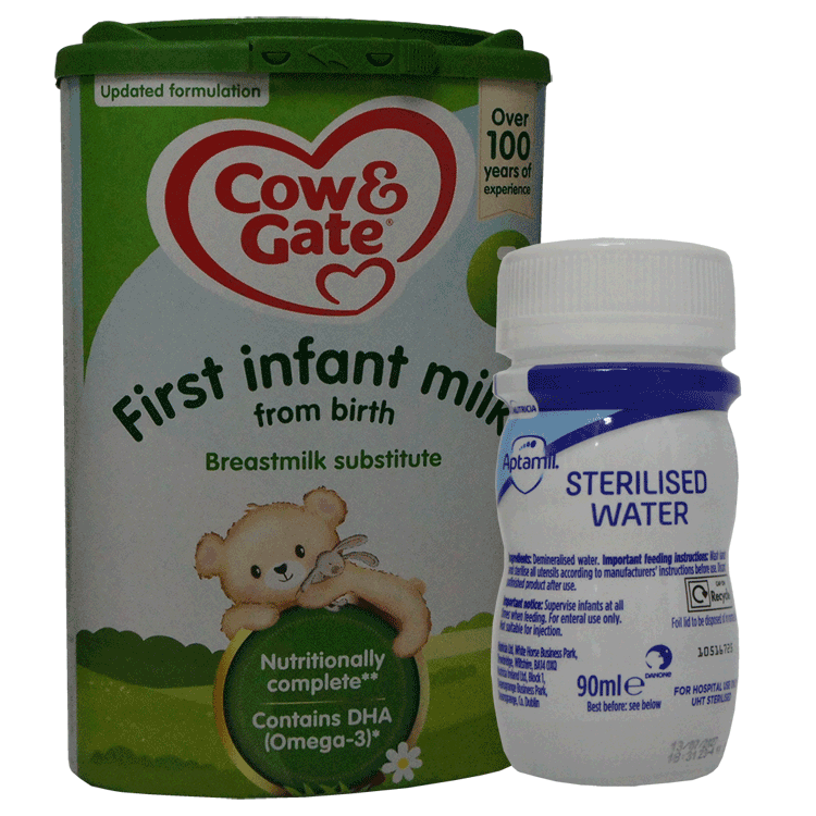Lait pour bébé Cow and Gate First Baby Milk 800g - Utilisable dès la naissance