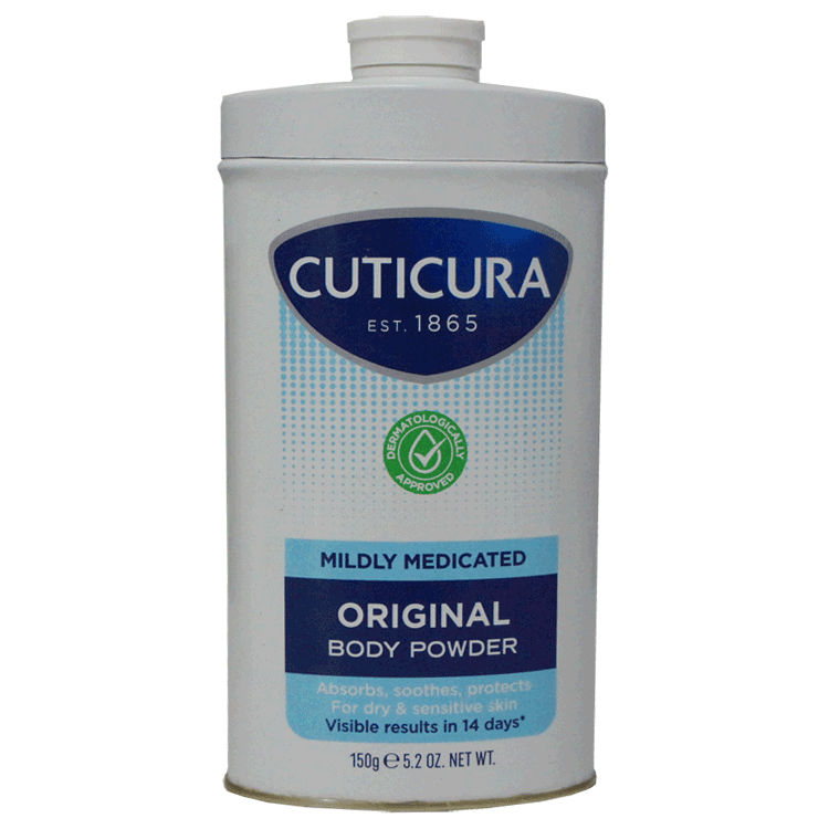 Cuticura Medicated Talc 150g
