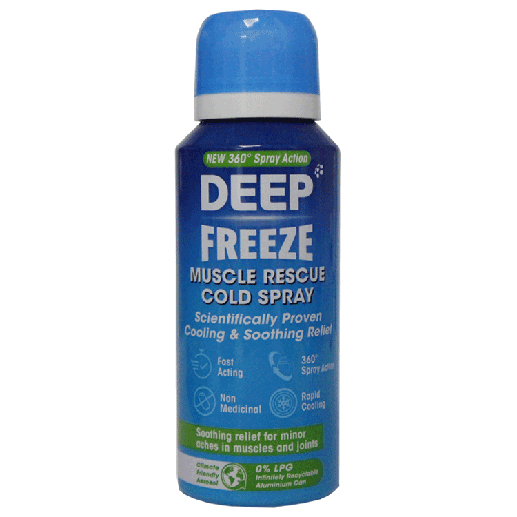 Deep Freeze Cold Spray 72ml - Muscle Rescue
