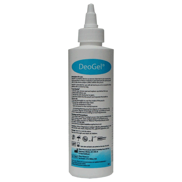 Deogel  Stoma Deodorising and Lubricating Gel 200ml