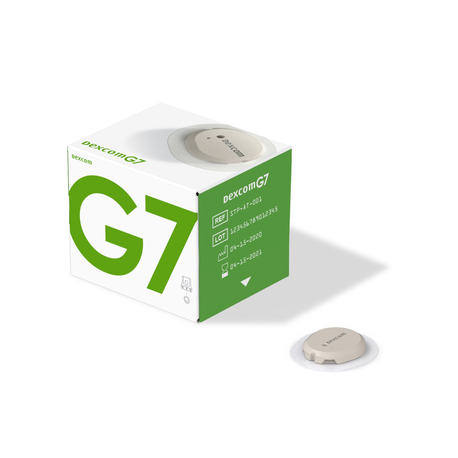 Dexcom G7 Continuous Blood Glucose Monitoring System - 10 day Supply