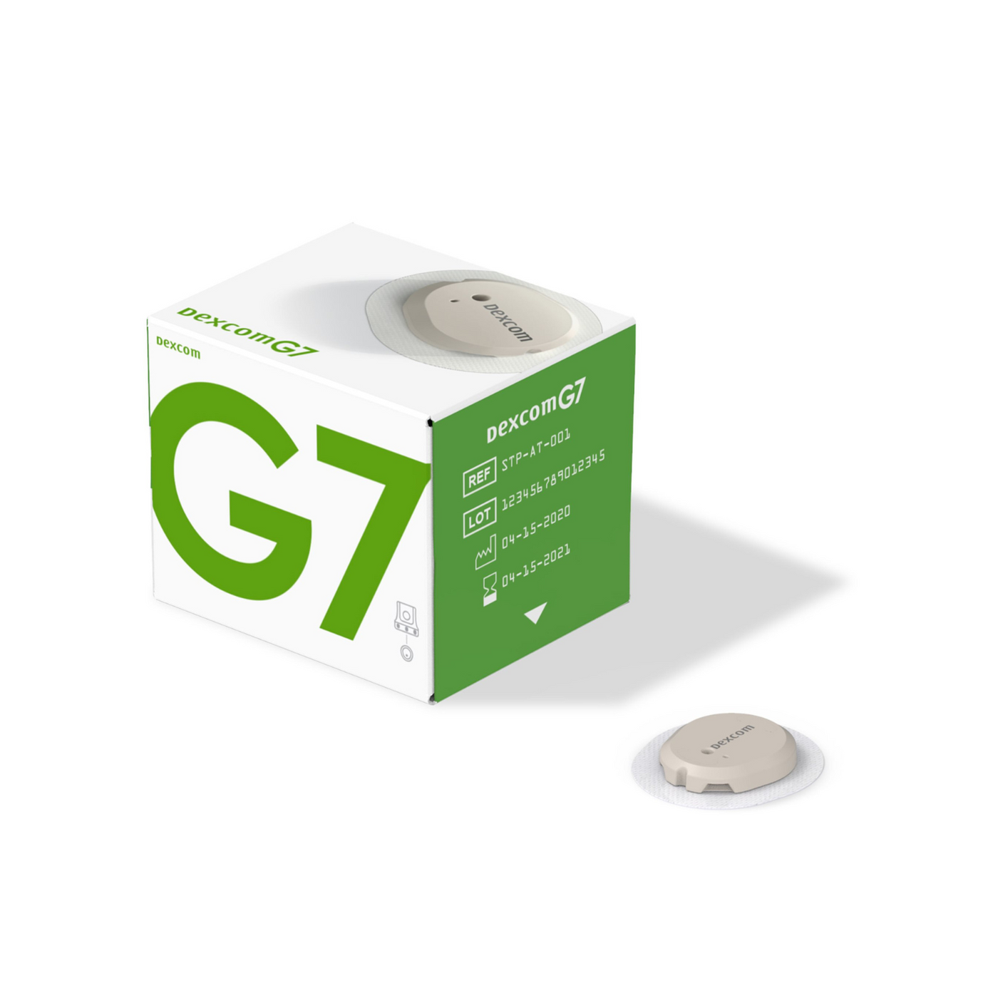 Dexcom G7 Continuous Blood Glucose Monitoring System - 10 day Supply ...