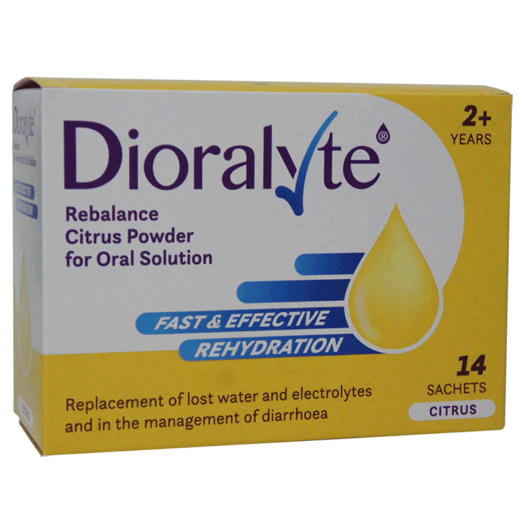 Dioralyte Sachets Citrus X 14 - To replace salts after diarrhoea