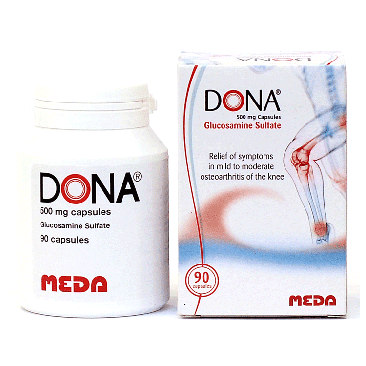 Capsules Dona 500 mg x 90 pour l'arthrose