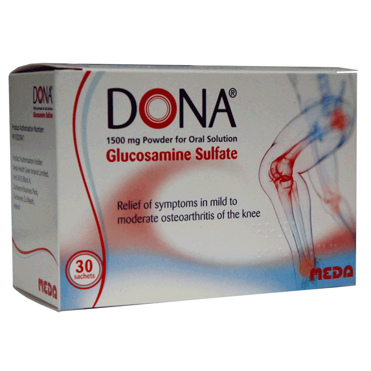 Dona Glucosamine 1500mg sachets x 30 - Pour l'arthrose