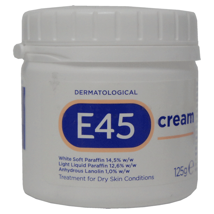E45 Cream Tube 50g per pelle secca
