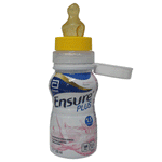 Ensure Plus 1,5kcal Fraise 200 ml - Nutrition Complète Avec ou Sans Tétine + Adaptateur Réutilisable