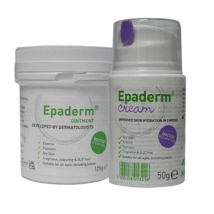 Epaderm-Creme x 50 g – Für trockene Haut und Ekzeme