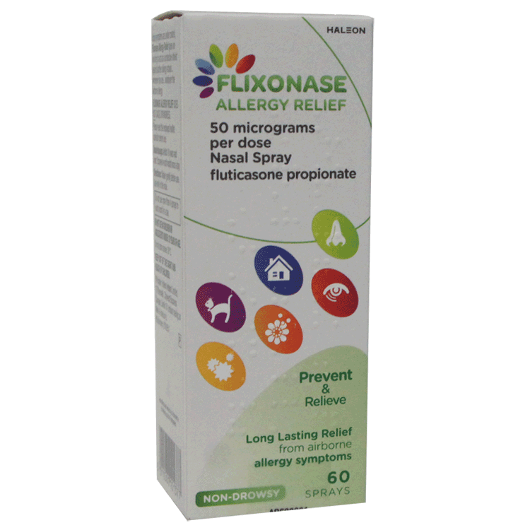 Inhalateur nasal Beconase contre le rhume des foins