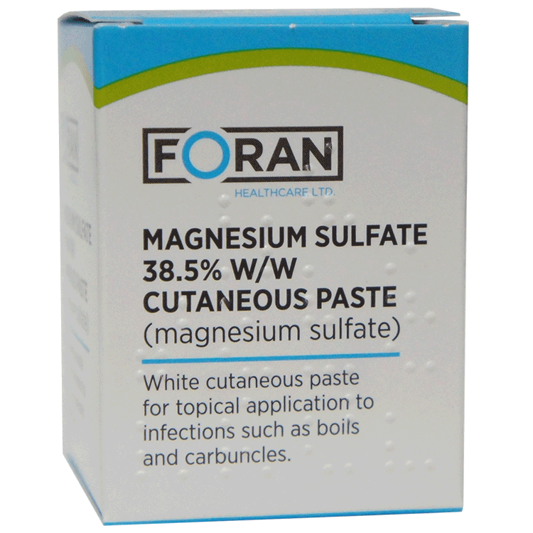 Magnesiumsulfat-Ziehpaste 50 g – Für infizierte Stellen