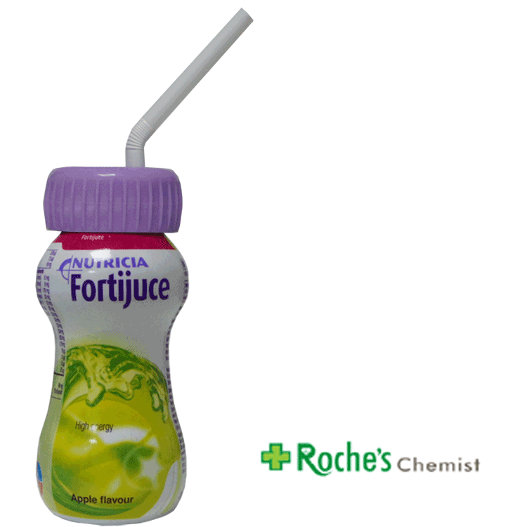 Fortijuce Pomme 200 ml x 1 avec ou sans couvercle à paille x 1
