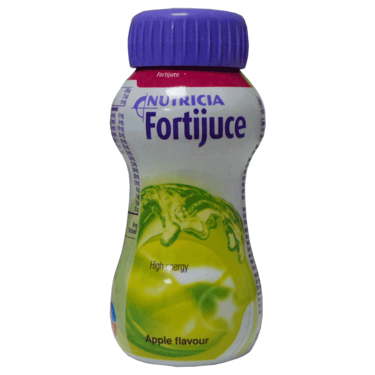 Fortijuce Apple 200ml  x 1  With or Without Drinking Straw Lid x 1