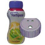 Fortijuce Tropical 200ml x 6 With or without Anti-Spill straw hole lid