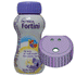 Fortini Vanille 200ml x 4 - Avec ou sans couvercle anti-déversement pour prendre une paille