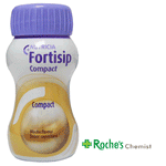 Fortisip Compact Mokka -Aroma 125 ml x 6 - mit oder ohne Trinken von Strohdeckel x 1