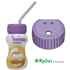 Fortisip Compact Mokka -Aroma 125 ml x 6 - mit oder ohne Trinken von Strohdeckel x 1