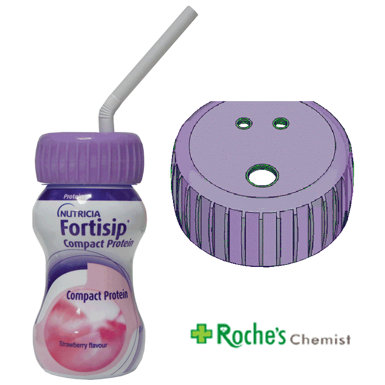 Fortisip Compact Saveur Chocolat 125 ml x 4 - Nutritionnellement complet